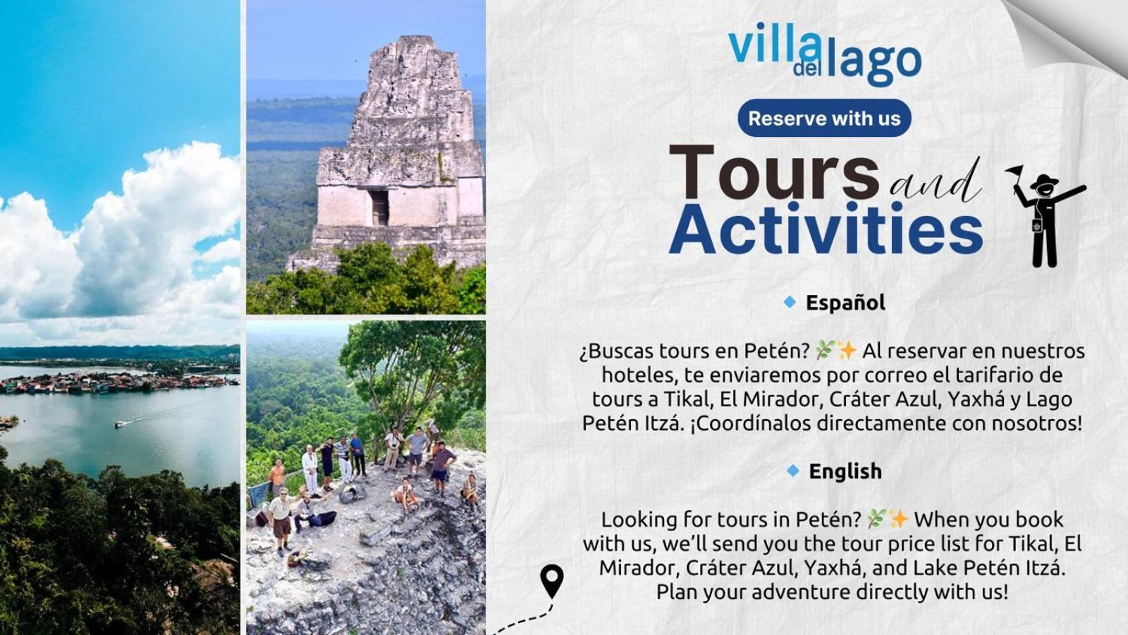 Hotel Villa Del Lago Flores Ngoại thất bức ảnh